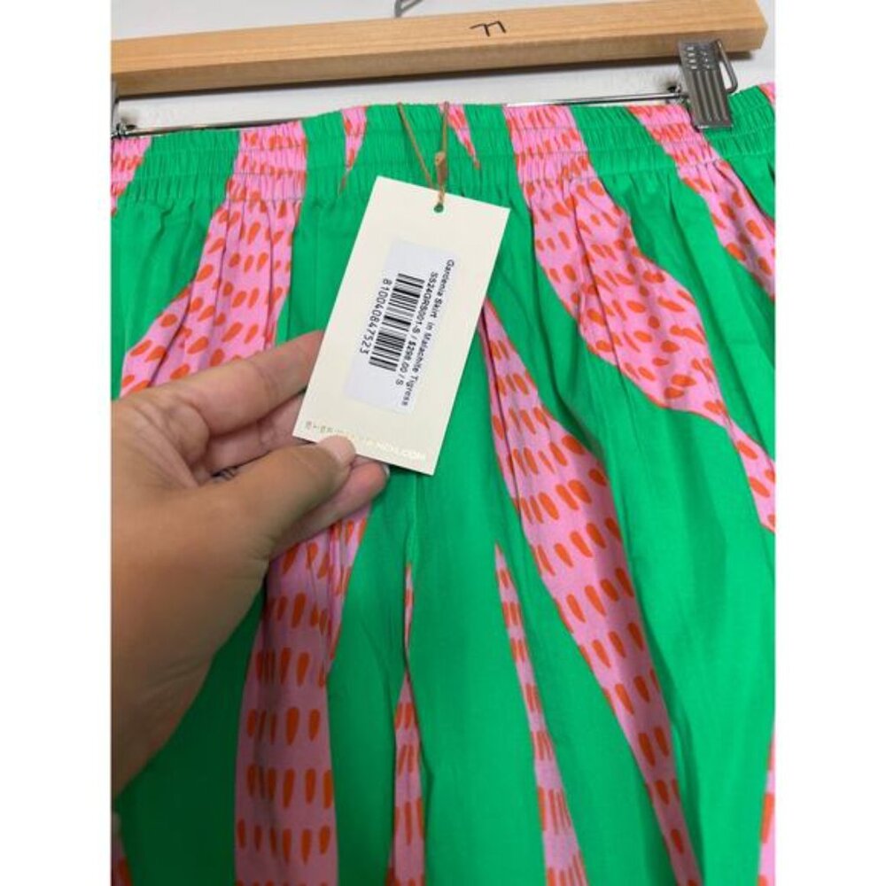 NWT Sheridan French Gardenia Malachite Tigress Blouse Maxi Skirt Set Size: Small - Picture 8 of 10